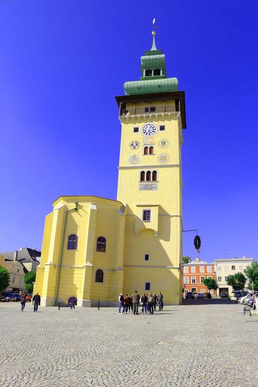 Turm am Stadtplatz von Retz