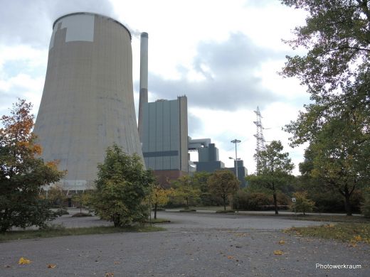 Kohlekraftwerk im Ruhrgebiet